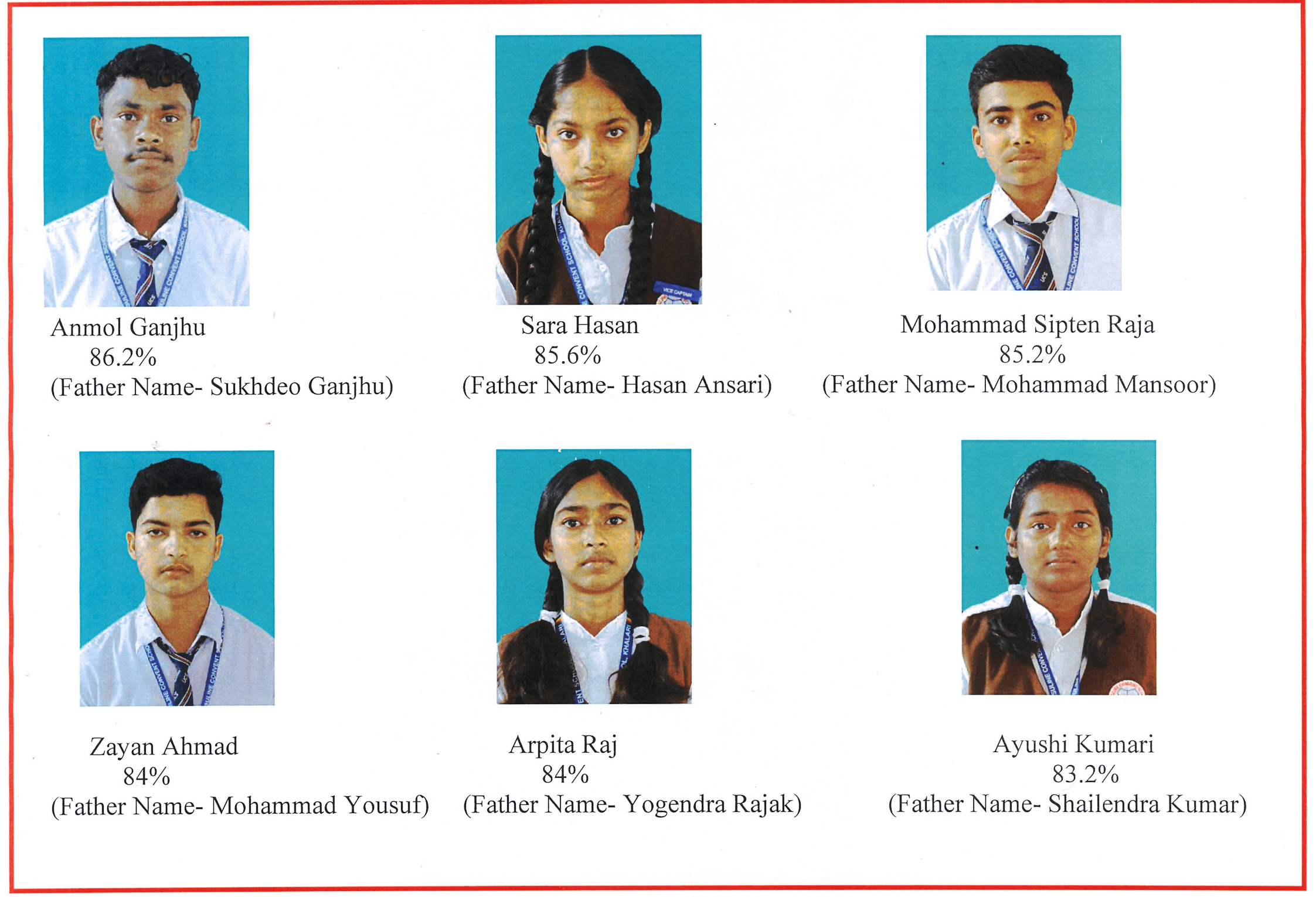 Students at Ursuline Convent School